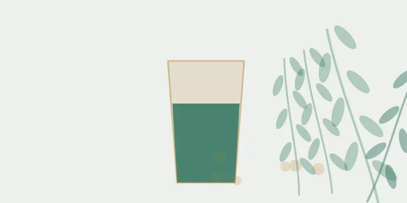 Eiskaffee mit Haferdrink, zubereitet mit Haferdrink